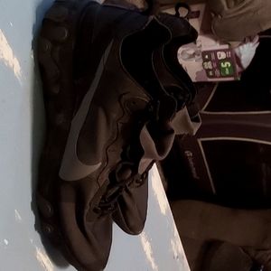 Newer nike react , triple black.